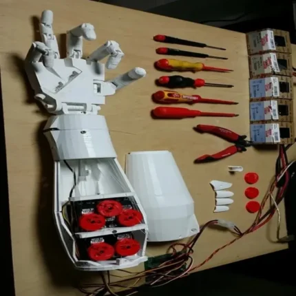 DIY Arduino Robot Arm with Smartphone Control 1 700x730