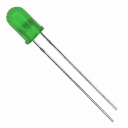 LED Green Color 5mm 1